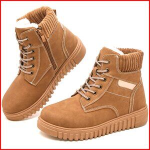 Waterproof Ankle Boots Women's Non-Slip Winter Hiking Combat Boots